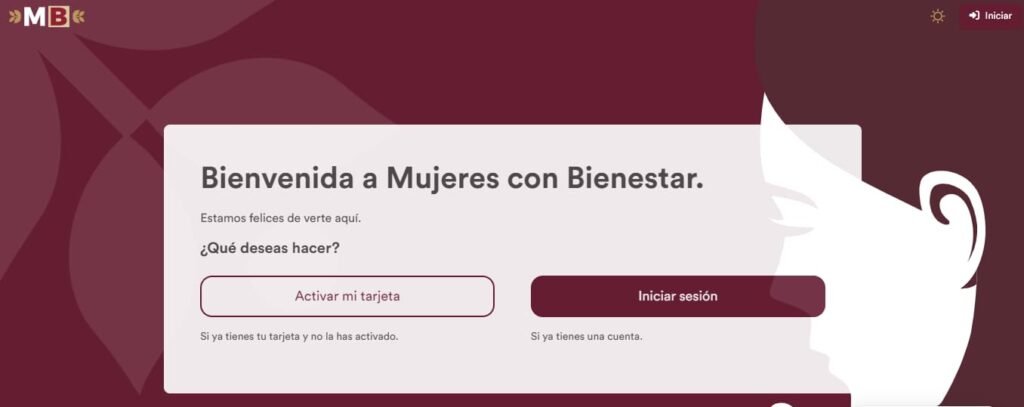 Portal Oficial de Mujeres con Bienestar