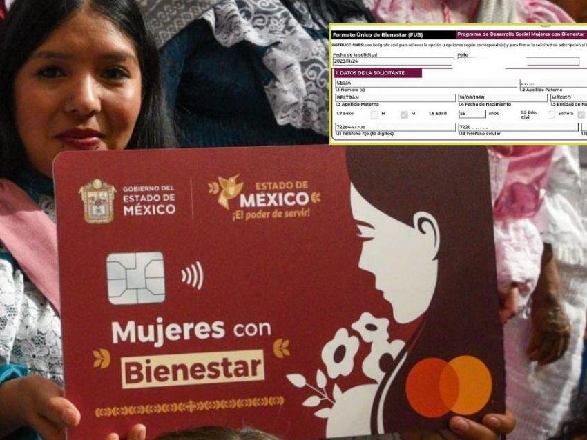 Cómo descargar el formato FUB de Mujeres con Bienestar