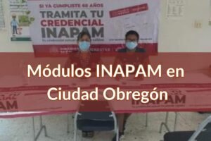 INAPAM Ciudad Obregón: Módulos para sacar la credencial para adultos mayores cerca de ti