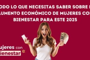 Todo lo que necesitas saber sobre el aumento económico de Mujeres con Bienestar para este 2025