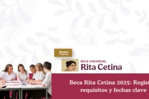 Beca Rita Cetina 2026: Registro, requisitos y fechas clave