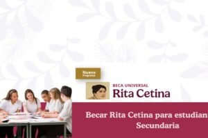 Beca Rita Cetina para estudiantes de Secundaria