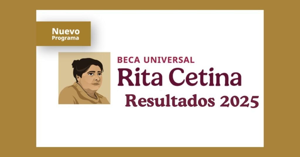 Resultados 2025 beca rita cetina