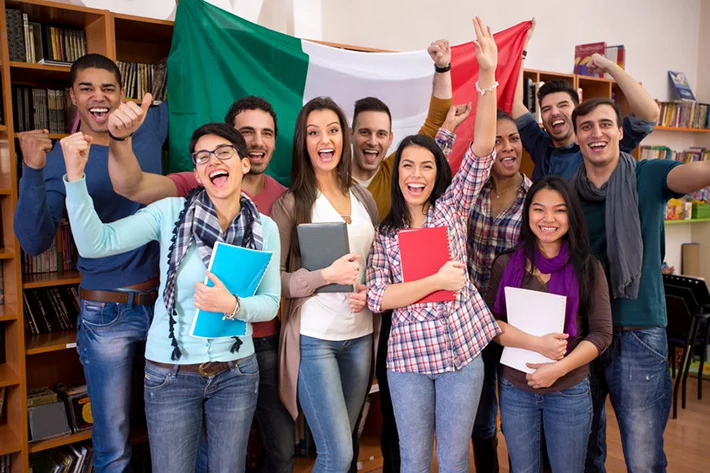 Jóvenes estudiantes mexicanos