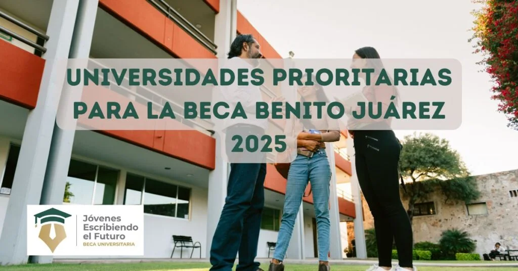 Universidades prioritarias para la Beca Benito Juárez 2025