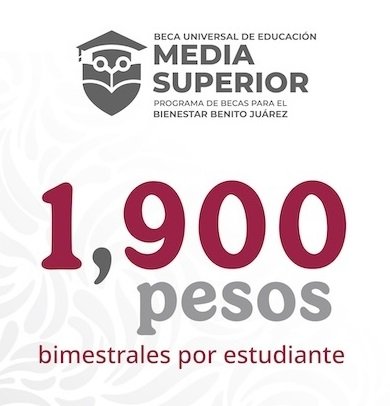 Beca Universal para Estudiantes de Educación Media Superior "Benito Juárez"