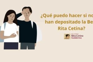 ¿Qué puedo hacer si no me han depositado la Beca Rita Cetina?