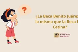 ¿La Beca Benito Juárez es la misma que la Beca Rita Cetina?
